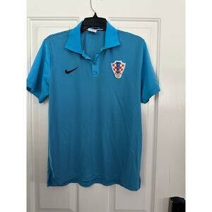Nike Women's Croatia National Team 2016 Euro Soccer Polo Shirt Size Medium